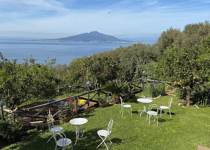 ベッド・アンド・ブレックファスト Blu Vesuvius ソレント